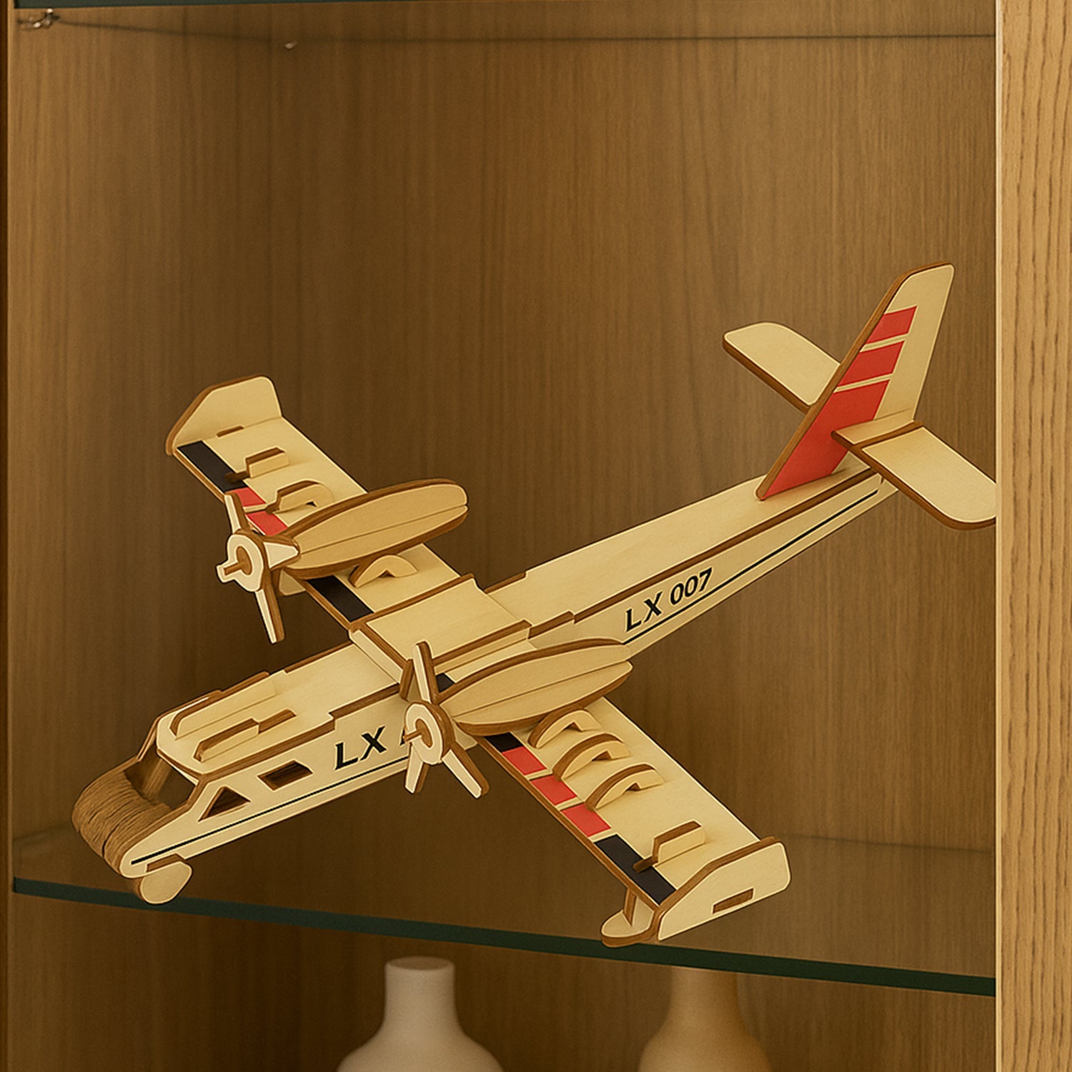 3D Wooden Aircraft Puzzle DIY Assembly Kit 3D Wooden Aircraft Puzzle DIY Assembly Kit